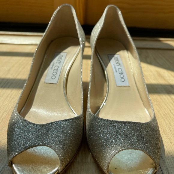 Jimmy choo Romy 60 in platinum ice size 36 1/2 - Picture 10 of 10